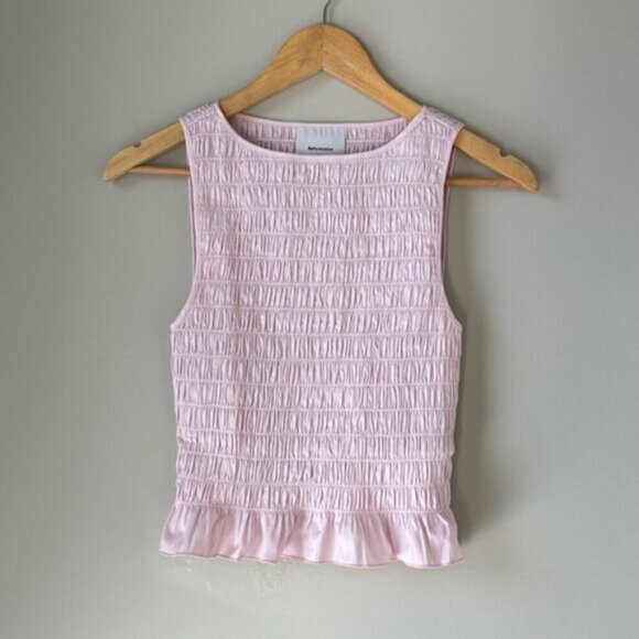 NEW Reformation Laguna Two Piece Matching Midi Set Cherry Blossom Pink US 2 UK 6 - Picture 7 of 14